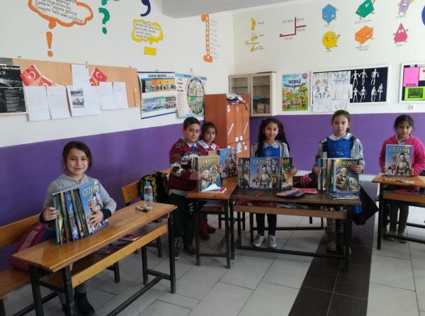 Ankara Büyükşehir Belediyesinden Okulumuza Kitap Desteği